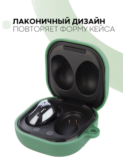 Чехол КАРТОФАН для Samsung Galaxy Buds 2;Samsung Galaxy Buds Live;Samsung Galaxy Buds Pro оптом (арт. SS-BUDS-LIVE-GREEN)