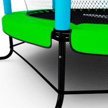 Батут детский DFC SMRKIDS 55&amp;quot; с сеткой, GREEN