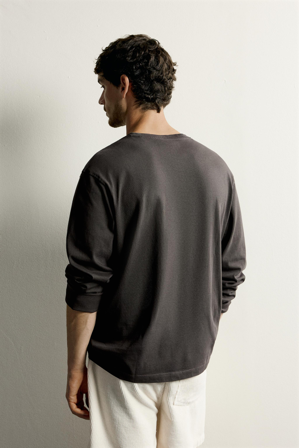 ФУТБОЛКА В ПОЛОСКУ С ДЛИННЫМИ РУКАВАМИ — ZARA · 1887/424