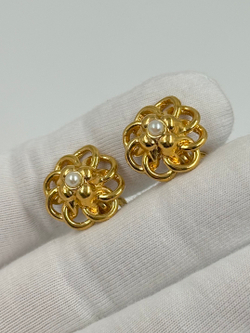 Клипсы Цветы Nina Ricci