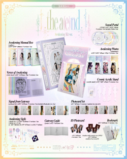 Альбом COSMOSY - THE A(E)ND 1st EP Album Awakening KiT RANDOM Version