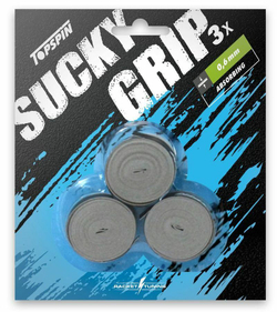 Намотки теннисные Topspin Sucky Grip 3P - grey