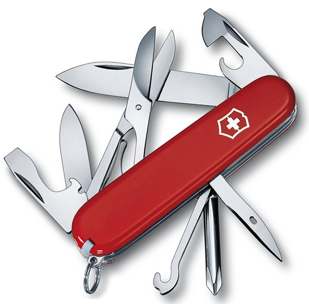 Нож Victorinox Super Tinker, 91 мм, 14 функций, красный