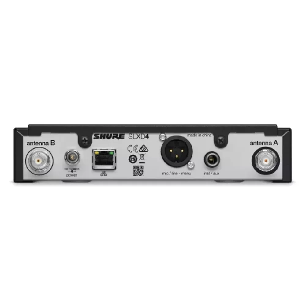 Shure SLXD24/B58-L59 — цифровая радиосистема с ручным передатчиком Beta 58A