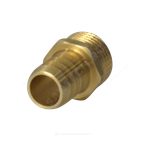 Переходник штуцерный латунь неразъемный для шланга Дн 18х1/2" НР SantechSystems