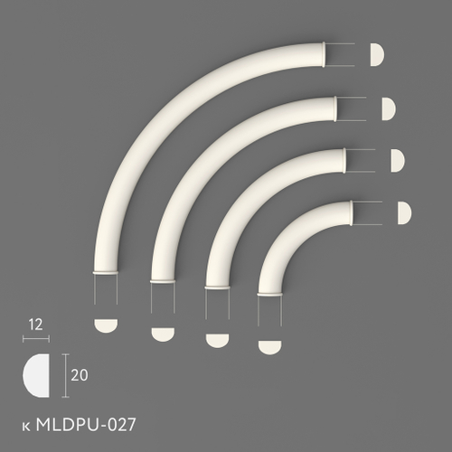 Угловой элемент MLDPU-027U-1