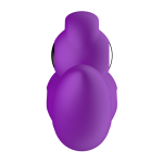 Фиолетовый вибратор-кролик 18,6см с функцией вращения Secwell Bean Sprout Twisting Vibration G-spot Massager Purple SW3052