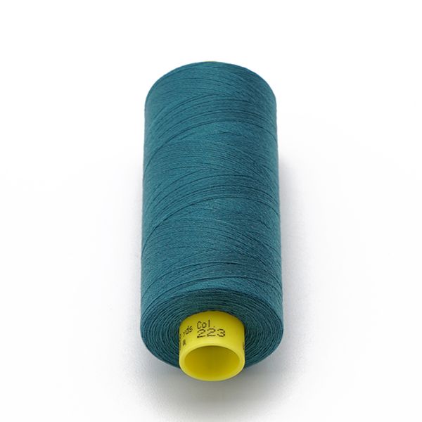 Нитка Gutermann Mara 150 (1000 метров), 1 кат., особо тонкая | 223 лазурно-бирюзовый