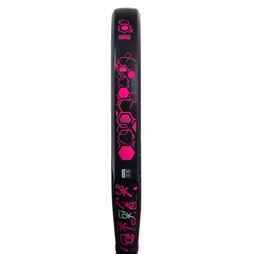 Ракетка для падел тенниса LOK Be Flow Gen 2 - pink/green