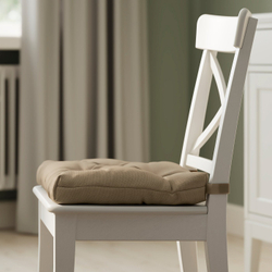 IKEA MALINDA  (ИКЕА МАЛИНДА)  -  Подушка на стул - бежевый 40/35x38x7 см