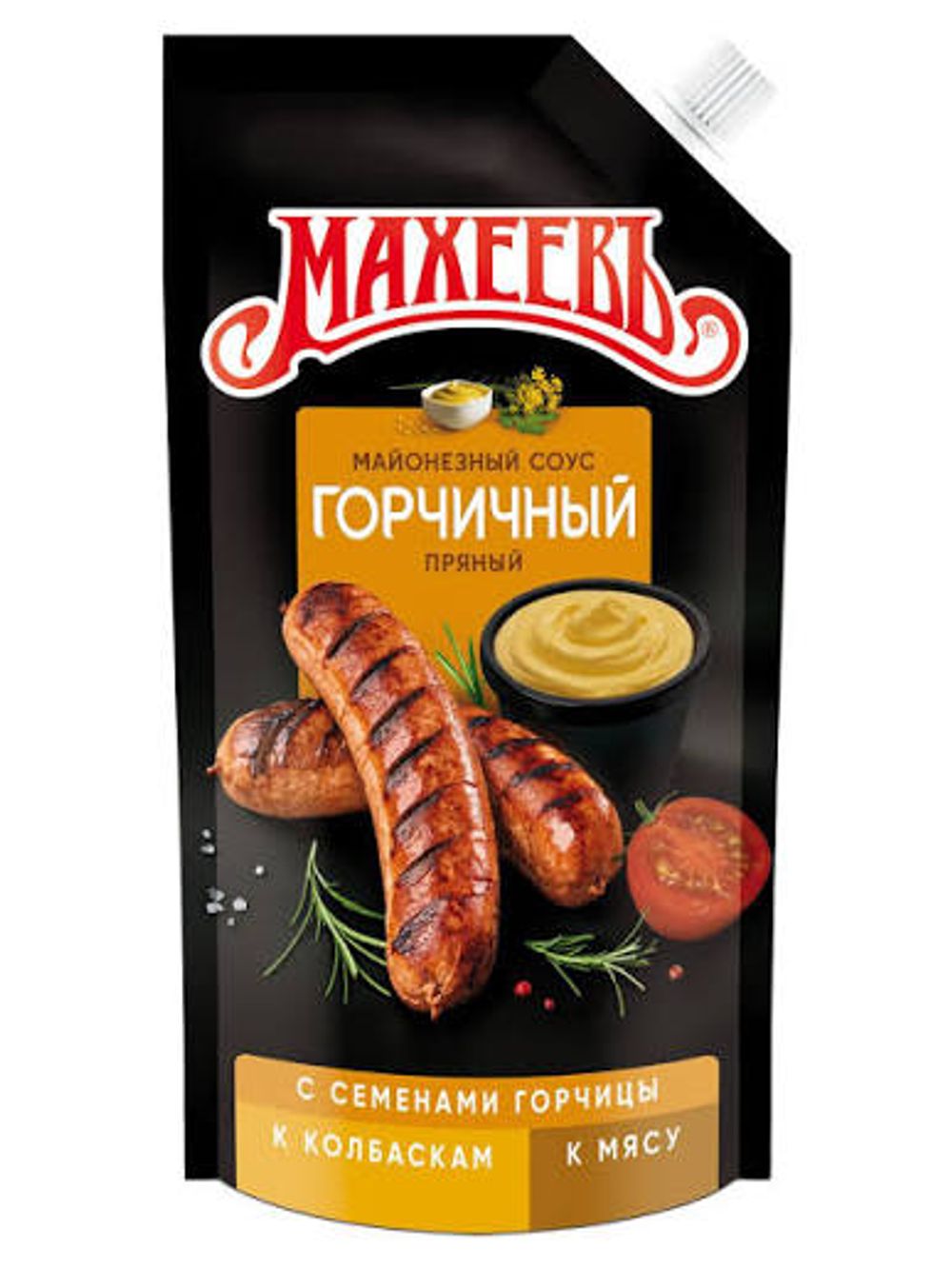 Соус майонезный Махеевъ Горчичный 50,5% д/п 200г