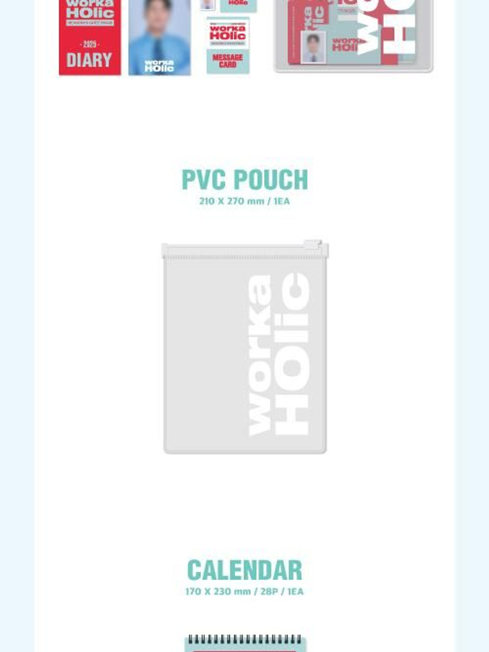 товары JANG MIN HO - WORKA HOLIC 2025 SEASON'S GREETINGS