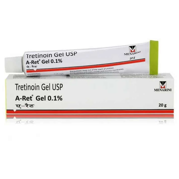 Гель для лица Menarini Третиноин 0,1% Tretinoin Gel USP 0,1% w/w A-Ret Gel 0,1% w/w 20 г