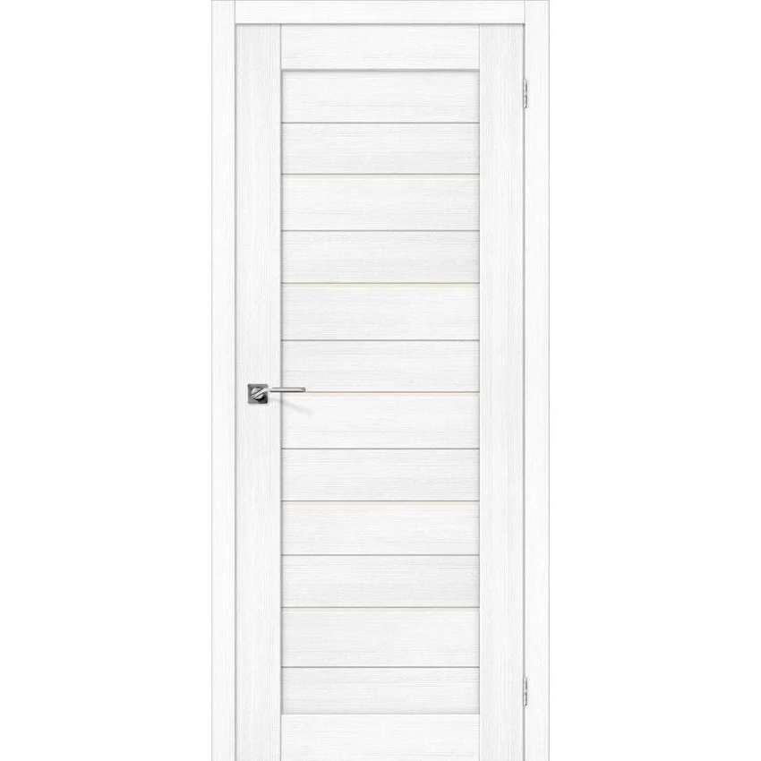 Фото двери эко шпон Porta 22 в цвете snow veralinga