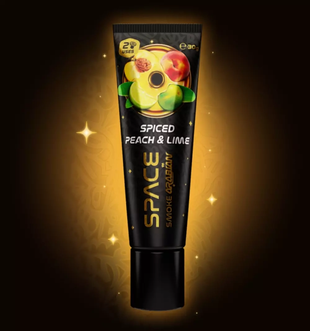 Space Smoke Arabian - Spiced Peach & Lime (30g)