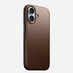 Чехол Nomad Modern Leather Case для iPhone 17 Brown