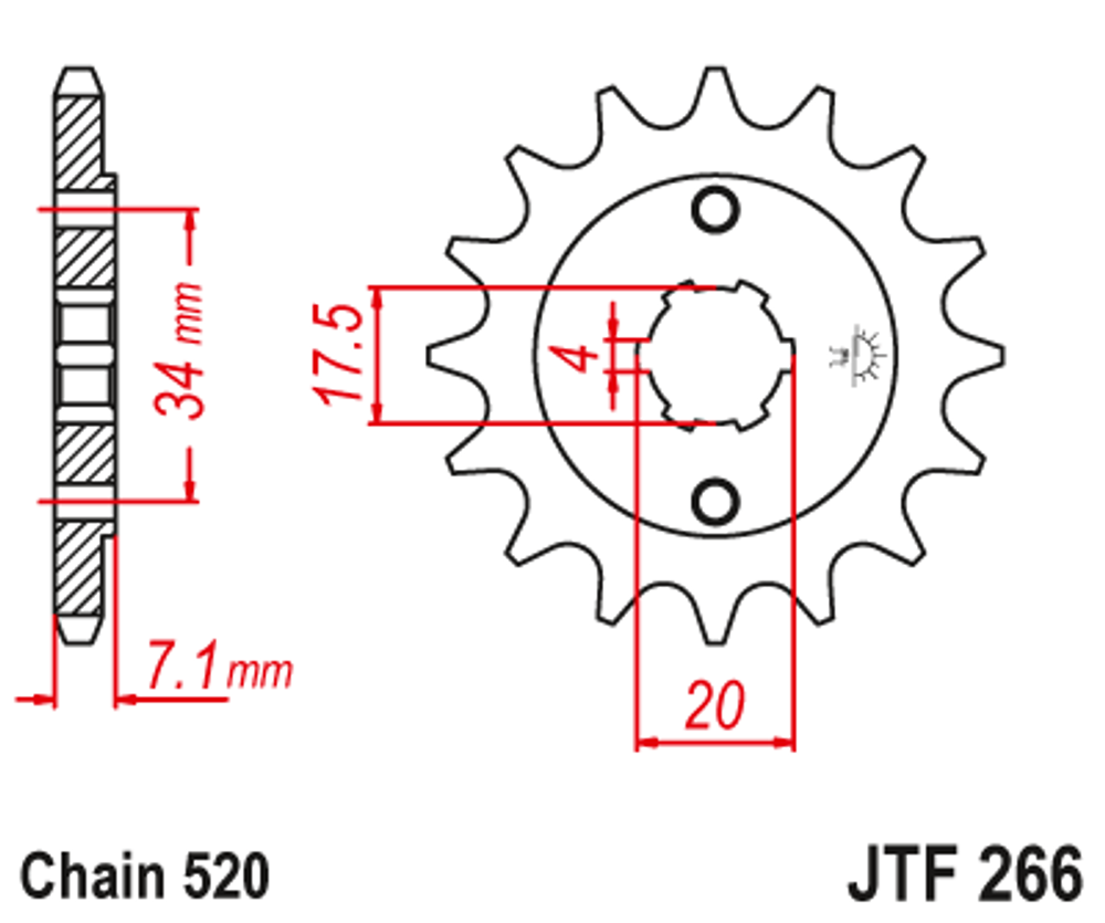 Звезда JTF266.14