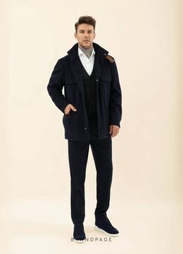 Куртка тёмно-синяя от Loro Piana BP5-101910