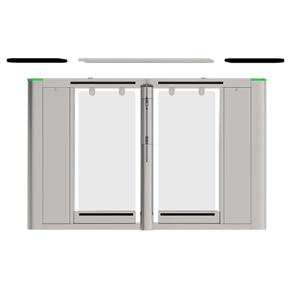 ZKTeco SBTL8011, турникет скоростной проход с контроллером и RFID считывателями