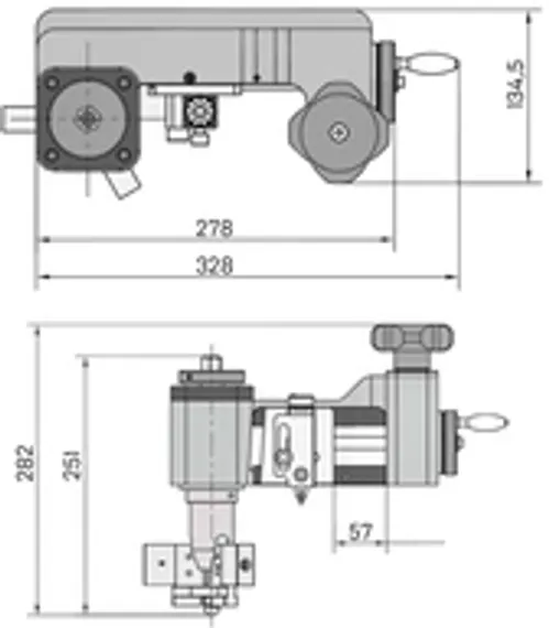 Резец к ТВР-430, ТВР-630 для торцевания, 20x20 мм, арт. 2F-2020