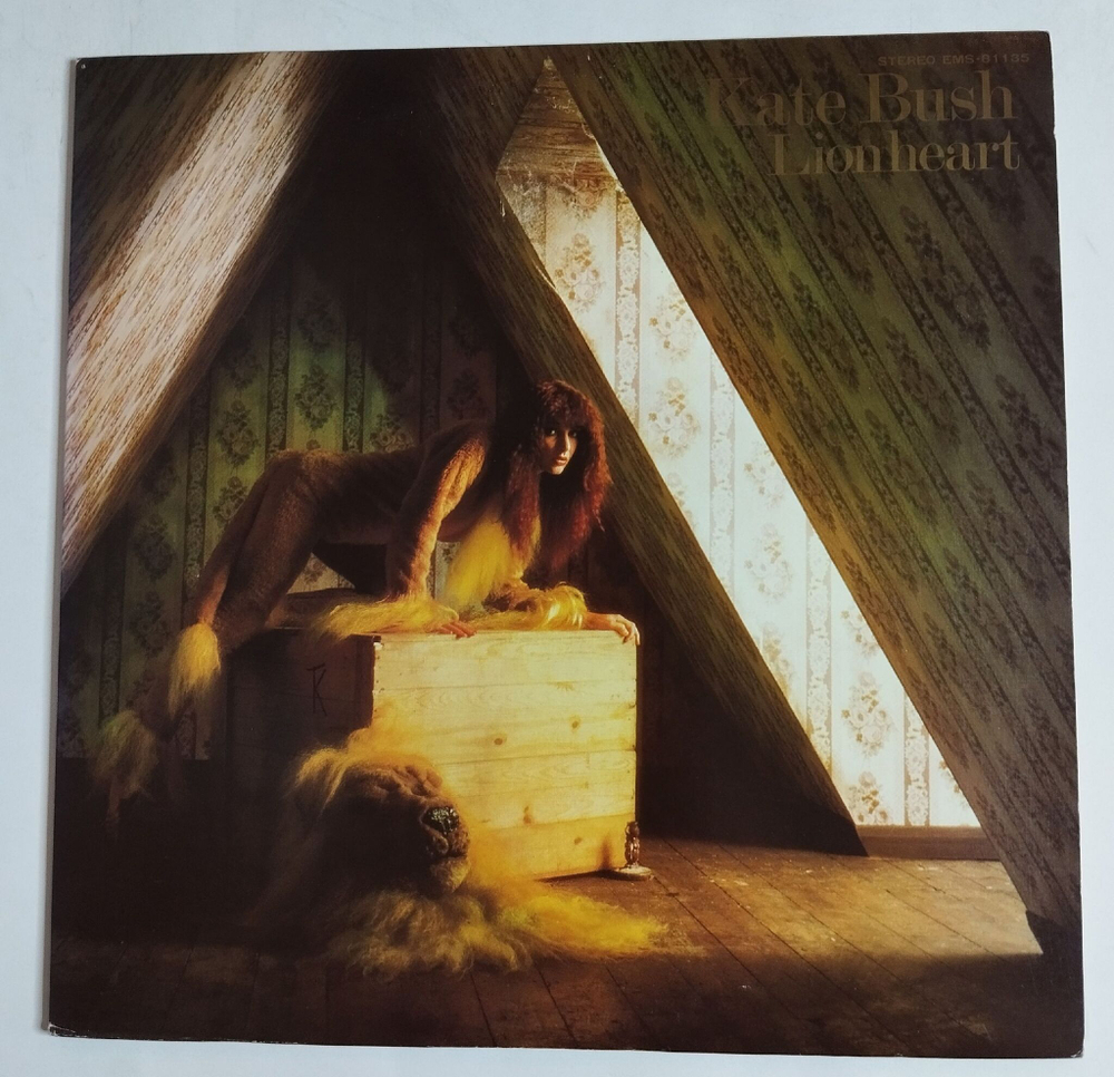 Винтажная виниловая пластинка LP Kate Bush Lionheart (Japan 1978) (No Obi)
