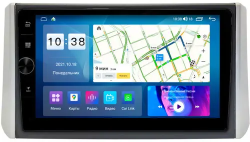 Магнитола для Mitsubishi Xpander, Xpander Cross (рамка под 9") - Parafar PF331LHDAV на Android 12, Быстрая, CarPlay, 4G SIM-слот