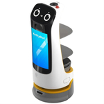 Сервисный робот-доставщик PuduRobotics KettyBot Pro (цвет: белый) в компл. с зарядной станц.