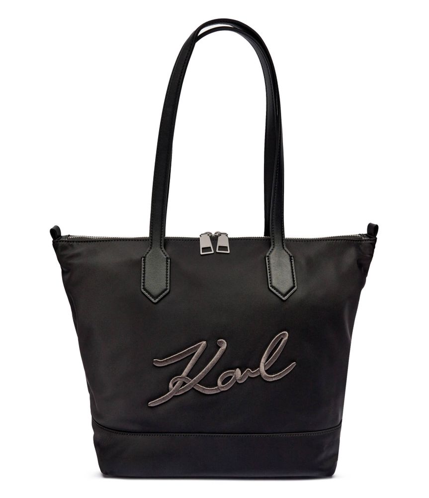 Сумка-шопер k/signature Karl Lagerfeld - черный(245W3031) Сумка-шопер k/signature Karl Lagerfeld - черный(245W3031)