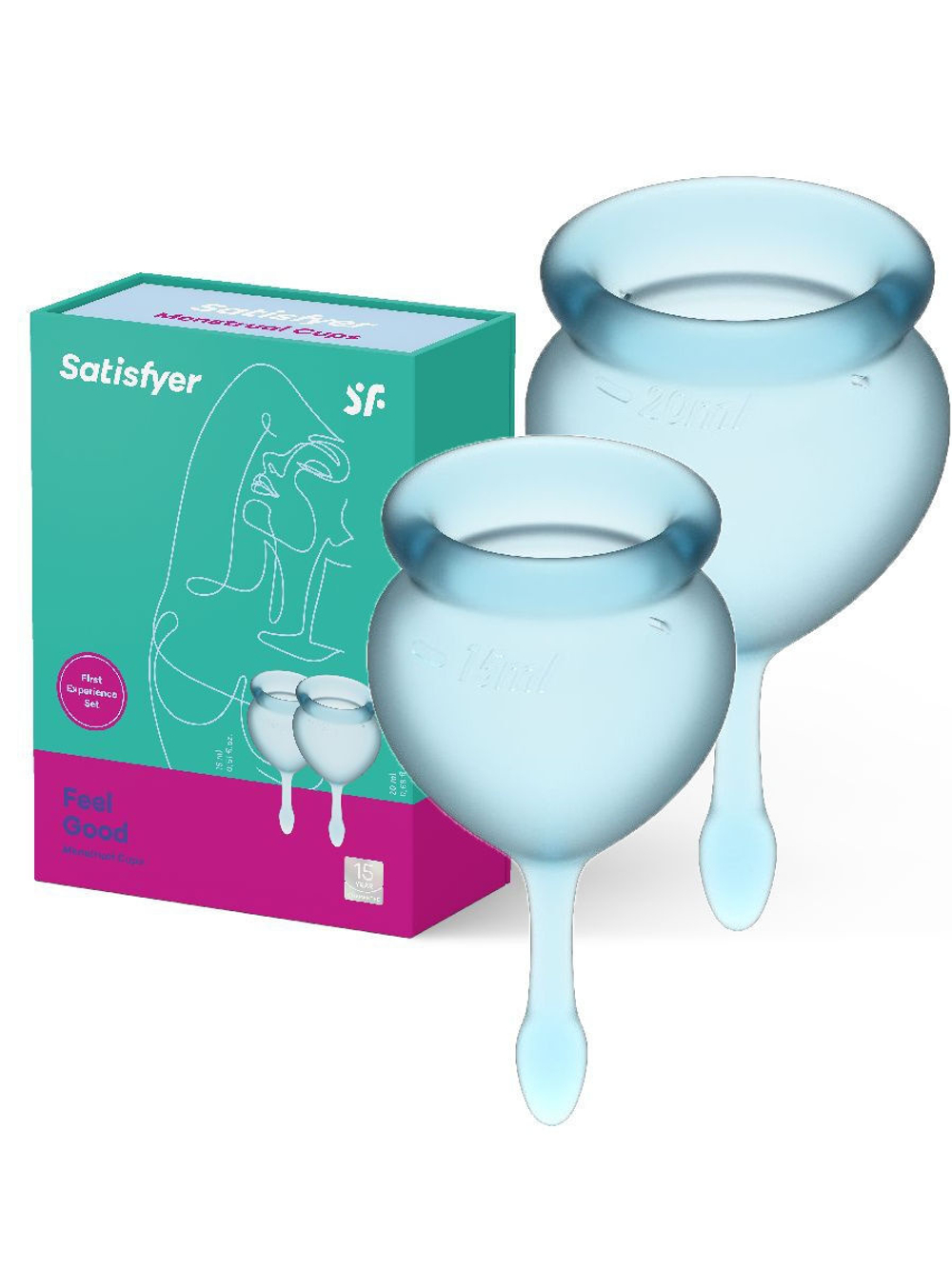 Satisfyer Feel good Menstrual Cup Набор менструальных чаш