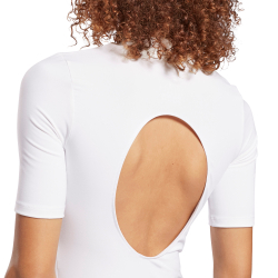 Женская теннисная футболка Reebok Studio Bodysuit W - white