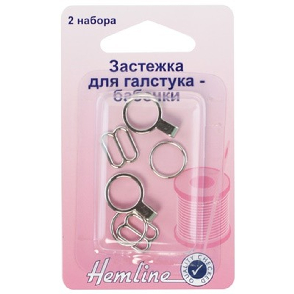 Застёжка для галстука бабочка 469.N Hemline
