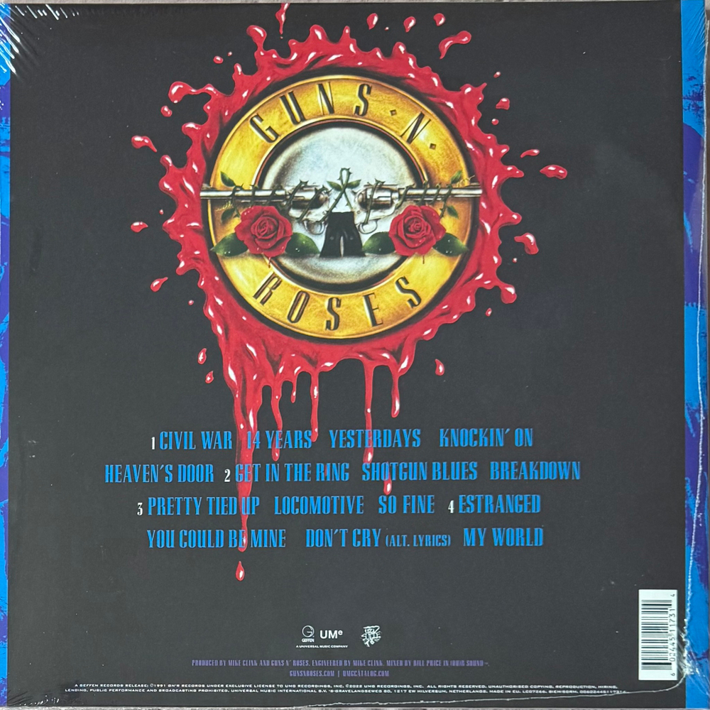 Guns N' Roses ‎– Use Your Illusion II 2LP (Европа 2022г.)