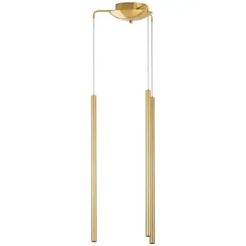 Подвесной светильник LED 15W 3000К L3T747333 золото Tubo Lightstar