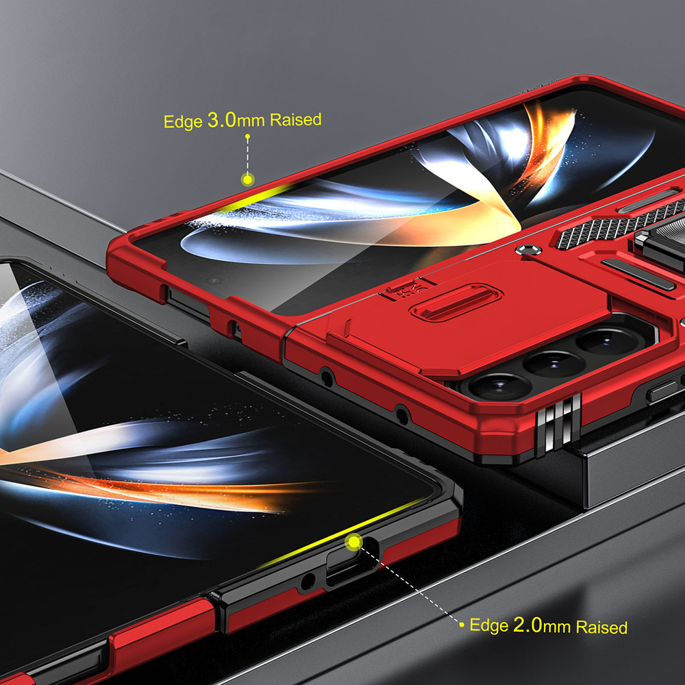 Чехол Safe Case с кольцом и защитой камеры для Samsung Galaxy Z Fold 6