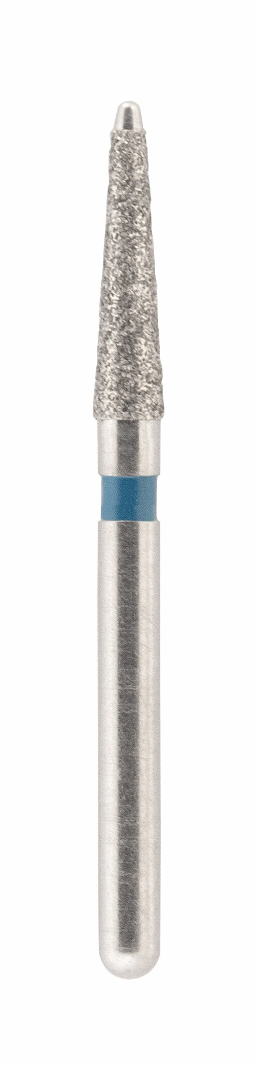 Бор алмазный 851L 018 FG, синий, 1 шт. Форма: конус с безопасным концом., JOTA, Швейцария