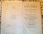 "Nouveaux plans et projets, pour fortifier, defendre,et attaquer les places".  Par feu monsieur De Landsbergen.  1758 г.