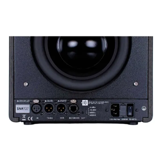Dutch &amp; Dutch 8c Speaker Black &amp; Black (pair)