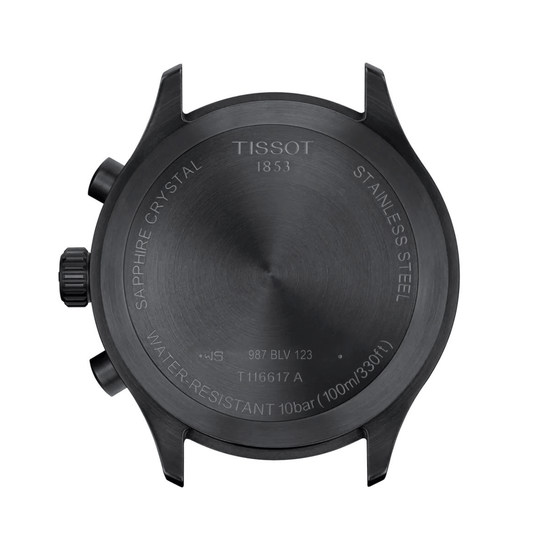 Tissot T116.617.36.052.00KZ мужские швейцарские часы с хронографом на ремне