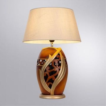 Настольная лампа 1*Е27 A4064LT-1BR коричневый Ruby Arte Lamp