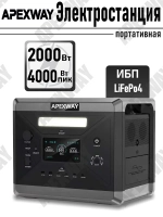 Портативная электростанция 2000Вт APEXWAY
