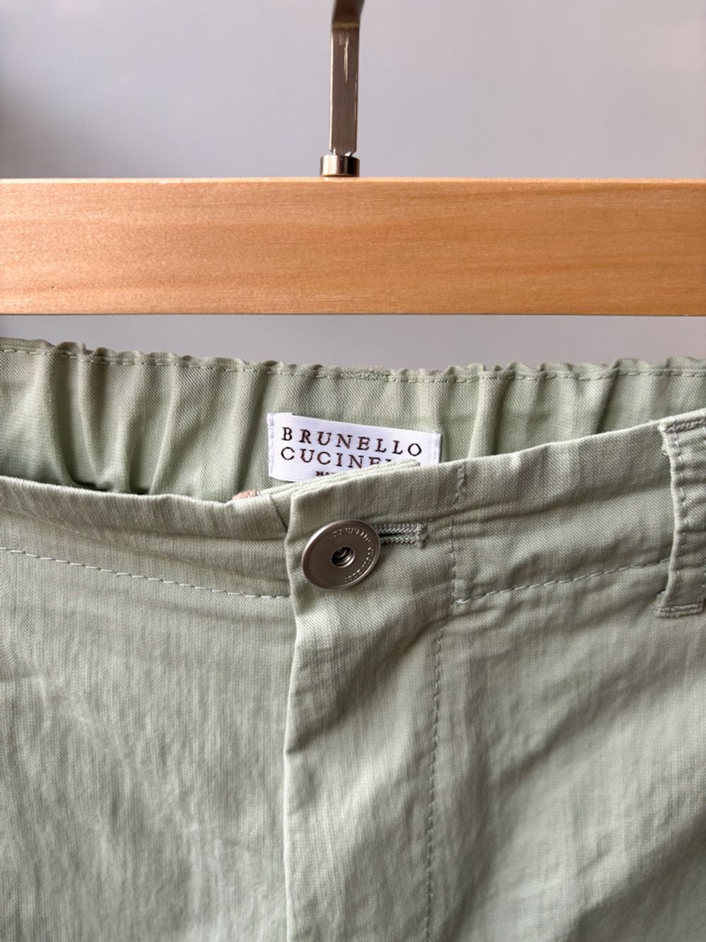 Хлопковые брюки Brunello Cucinelli, 152