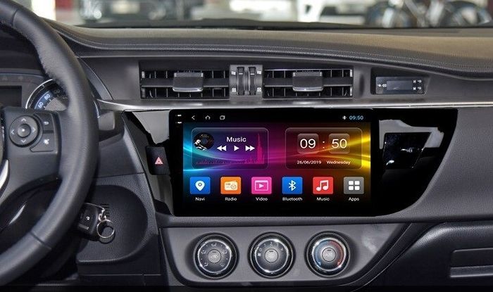 Магнитола для Toyota Corolla 2013-2016 - Kuberg OL-1603 QLed+2K, Android 13, Быстрейшая, CarPlay, 4G SIM-слот