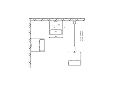 Профиль алюминиевый DesignLed, LS.7477