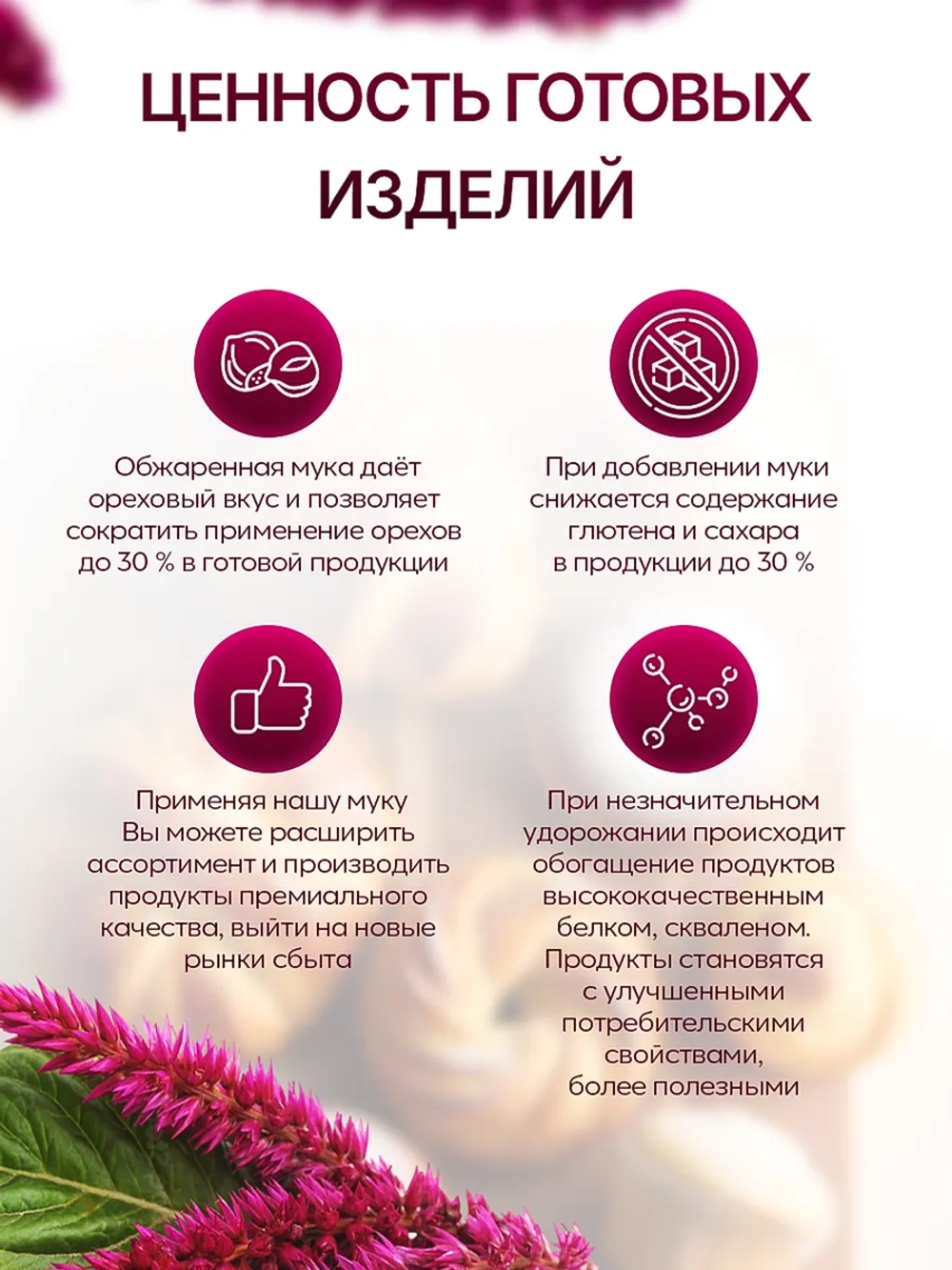 Амарантовая мука 300 грамм