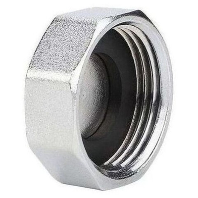 Заглушка для коллекторов Varmega (ВР, 3/4", хромированная)