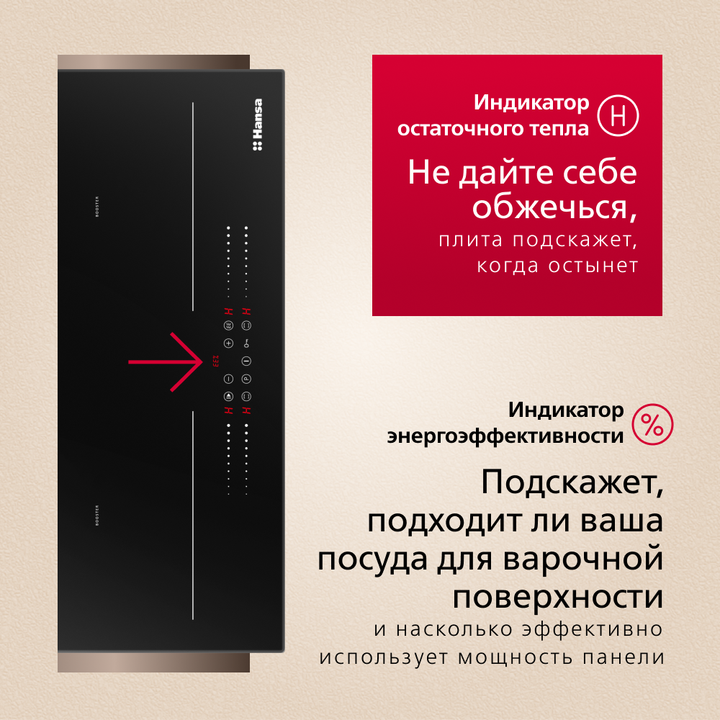 Индукционная варочная панель Hansa PRO CHEF BHI68810