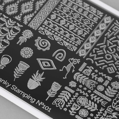 Swanky Stamping Пластина для стемпинга 101