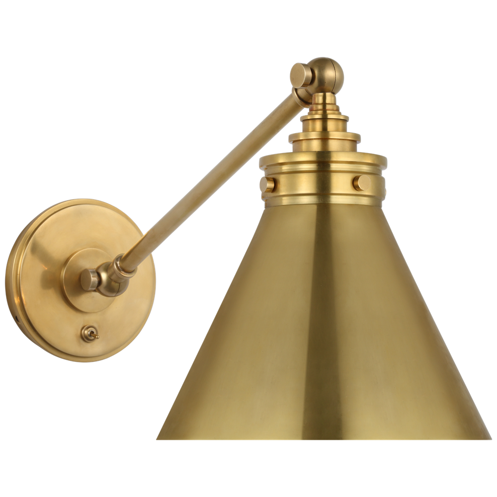 Настенный светильник Visual Comfort Parkington Single Library Wall Light
