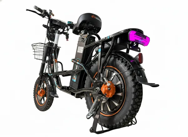 Электровелосипед WENBOX W21 PRO 1000W (60V/21Ah) без амортизаторов фото №6