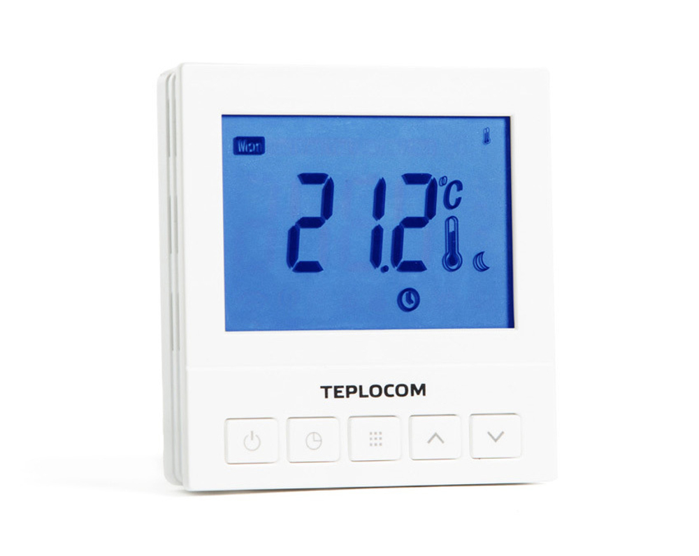 Проводной программируемый Термостат TEPLOCOM TS-Prog-220/3A
